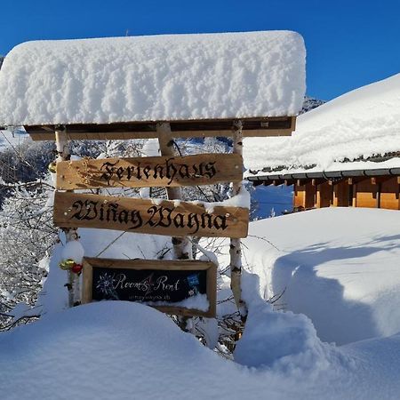 Ferienhaus & Ferienwohnung Winay Wayna Gotschna Blick Klosters-Serneus Extérieur photo