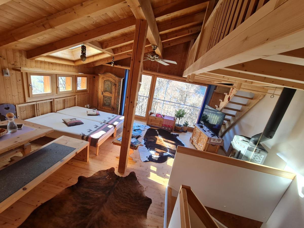 Ferienhaus & Ferienwohnung Winay Wayna Gotschna Blick Klosters-Serneus Extérieur photo