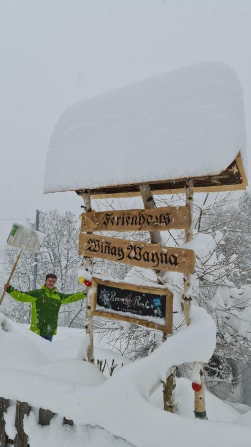 Ferienhaus & Ferienwohnung Winay Wayna Gotschna Blick Klosters-Serneus Extérieur photo
