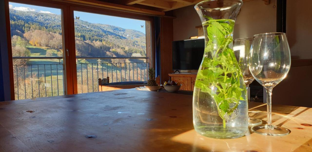 Ferienhaus & Ferienwohnung Winay Wayna Gotschna Blick Klosters-Serneus Extérieur photo